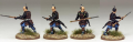 Samurai with yari in heavy armour, from the Wargames Factory plastic set Samurai Warriors, painted f