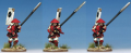 Ashigaru with yari & medium armour, from the Bushi Buntai in North Stars range for Ronin. All d