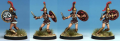 Amazon by Bronze Age Miniatures, painted for Crooked Dice 7th Voyage, Myths & Monsters. All done