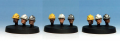 Minion heads with American style hard hats, from 7TV Crooked Dice (from the United Radionics heads).