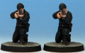 Crooked Dice Police Marksman in SWAT black