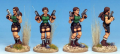 Painted as dear Laura of course, Copplestone Castings from Babes with Guns 2, though guns up girl ma