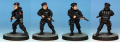 X Commando with SLR/FN Rifle, Department X from 7TV Crooked Dice. All done in Foundry paints. Mix of