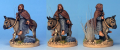 Peter the Hermit on donkey, Perry Miniatures Foundry paints.