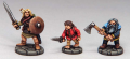 Copplestone unreleased 15mm Dungeon Adventure Characters. Sculpted by mark Copplestone.