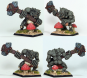 Foundry Ogre painted as a troll.