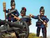 Foundry Franco-Prussian war Bavarian Artillery Crew and 90mm Krupp Field Gun.