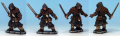 Barbarian Crow Master, Frostgrave Forgotten Pacts: North Star Military Figures. All done in AP paint