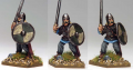 Saxon Warrior. Old Ex GW now Foundry Tribesman. All done in Foundry paints.