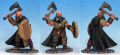 Frostgrave Barbarian Man-at-Arms, prototype from Frostgrave Barbarians, North Star Military Figures.