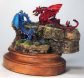 30th Anniversary Dragons, 80s Citadel Tom Meier Red and Blue Dragon.