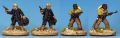 Old West Gunfighters. By Foundry. Foundry paints with Foundry brushes. Sculpted by Mark Copplestone.