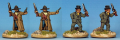 Old West Gunfighter Conversions. By Foundry. Foundry paints with Foundry brushes. Sculpted by Mark C