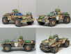 Thunderbolt Division Gecko scout car pickup. 28mm Old Crow.