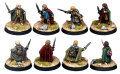 Hobbits. Game Workshop, all done in Foundry paints with Foundry brushes.