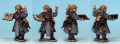 Wizard, Frostgrave Plastic Multipart Wizards II, North Star Military Figures Limited.
