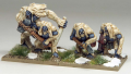 15mm Snow Trolls FM05 with BC09 – 28mm Yeti, Copplestone Castings. Sculpted by Mark Copplestone.