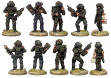 Campaign de Barthe Infantry, Hammers Slammers. Ground Zero Games. GZG 28mm