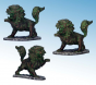 Shrieking Wolf, large, slow construct, The Maze of Malcor, Frostgrave, North Star Military Figures.