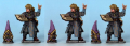 Wizard with her homunculus familiar, Frostgrave Plastic Multipart Wizards II, North Star Military Fi