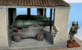 28mm Vietnam war Hue citadel interior Holy cannons diorama