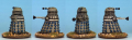 Dalek, ancient Citadel, equally vintage paint job, Games Workshop.