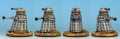 Dalek, ancient Citadel, equally vintage paint job, Games Workshop.