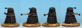 Dalek, ancient Citadel, equally vintage paint job, Games Workshop.