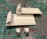 Front cab & fuel tanks