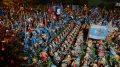 A battle of Elves against Dwarves